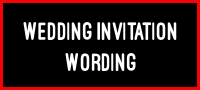 Wedding Invitation Wording